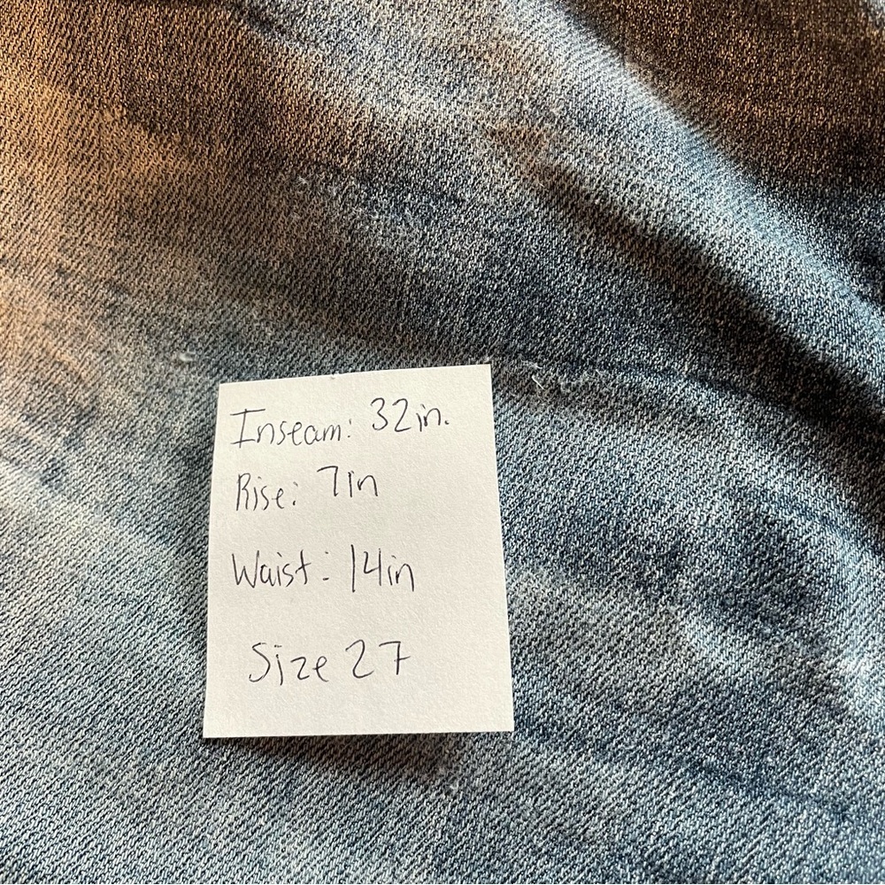 Miss ME JEANS SIZE 27 - Picture 6 of 9